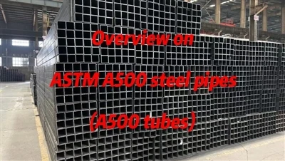 एएसटीएम ए500 स्टील पाइप (ए500 ट्यूब) पर अवलोकन