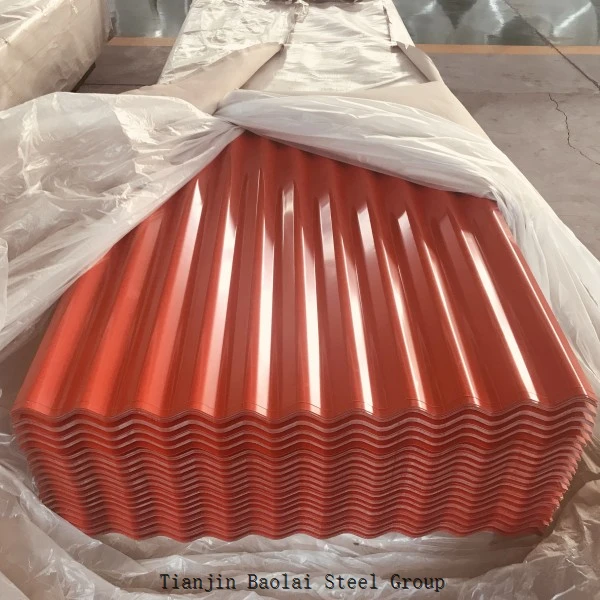 PPGI Corrugated Plate Corrugated Color Roof